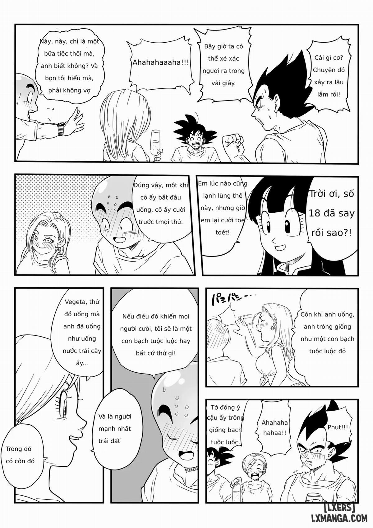 [Pink Mousse] NTR18: A sassy girl's erotic switch is turned on by the influence of alcohol (Dragon Ball Super) 1 trang 2