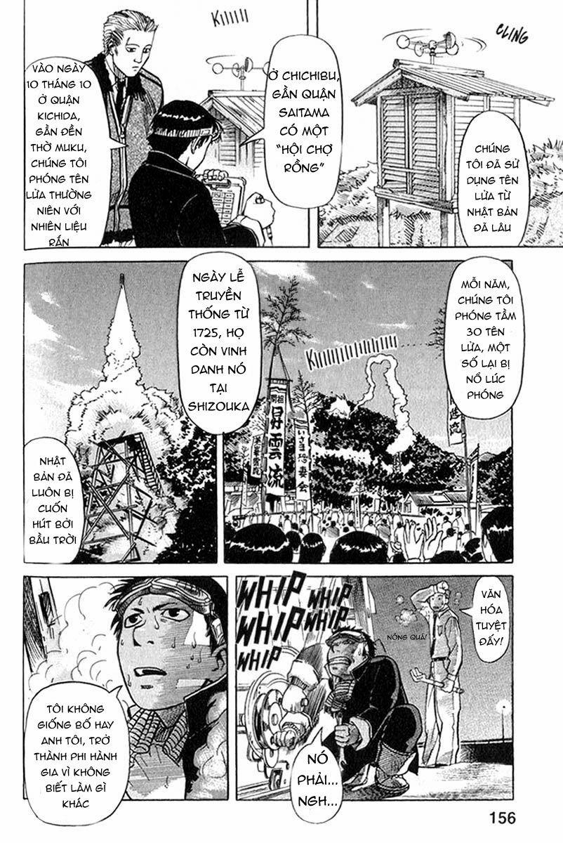 Planetes 0 Khung cảnh từ trong tên lửa trang 19