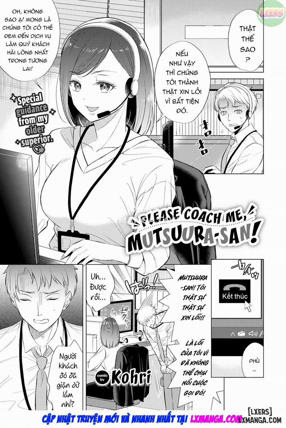 Please Coach Me, Mutsuura-san! Oneshot trang 3