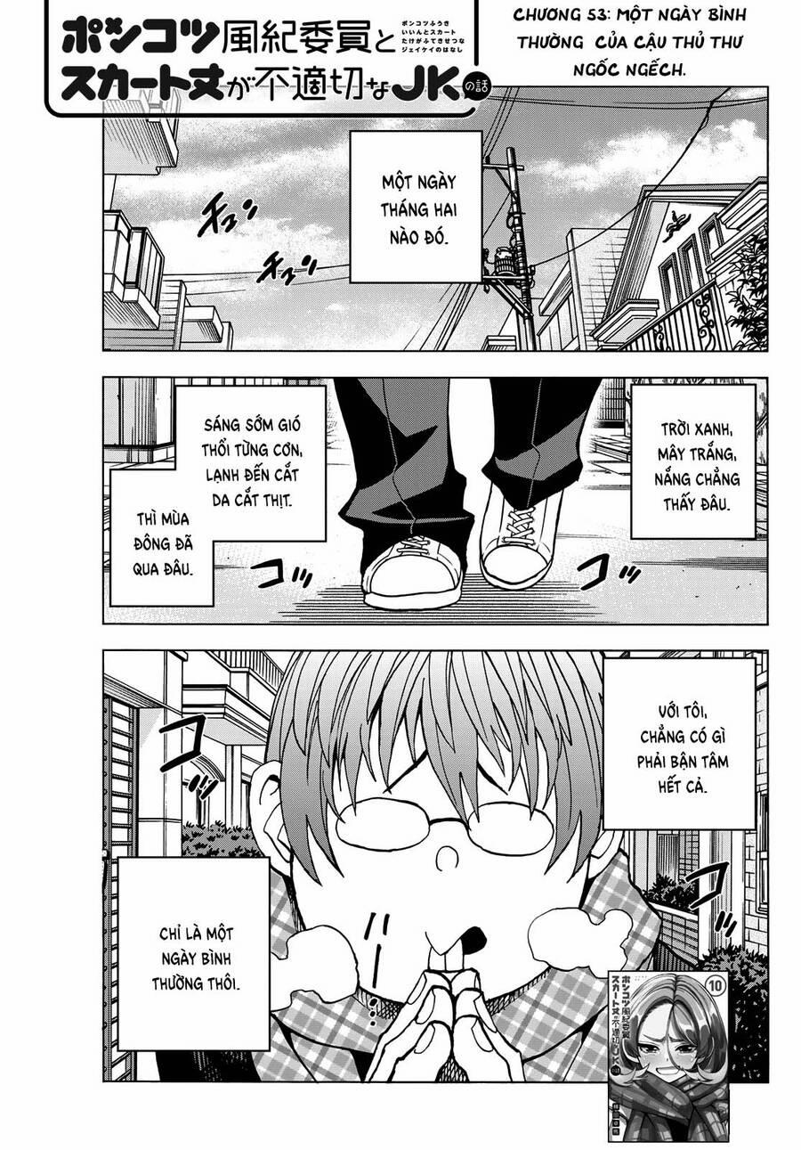 Ponkotsu Fuukiin To Skirt Take Ga Futekisetsu Na Jk No Hanashi 53 trang 2