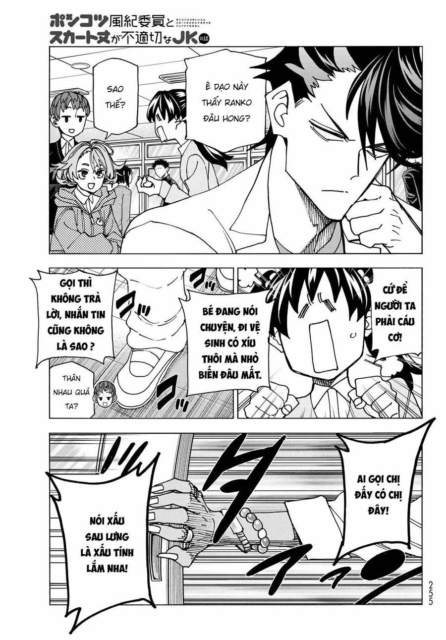 Ponkotsu Fuukiin To Skirt Take Ga Futekisetsu Na Jk No Hanashi 67 trang 8