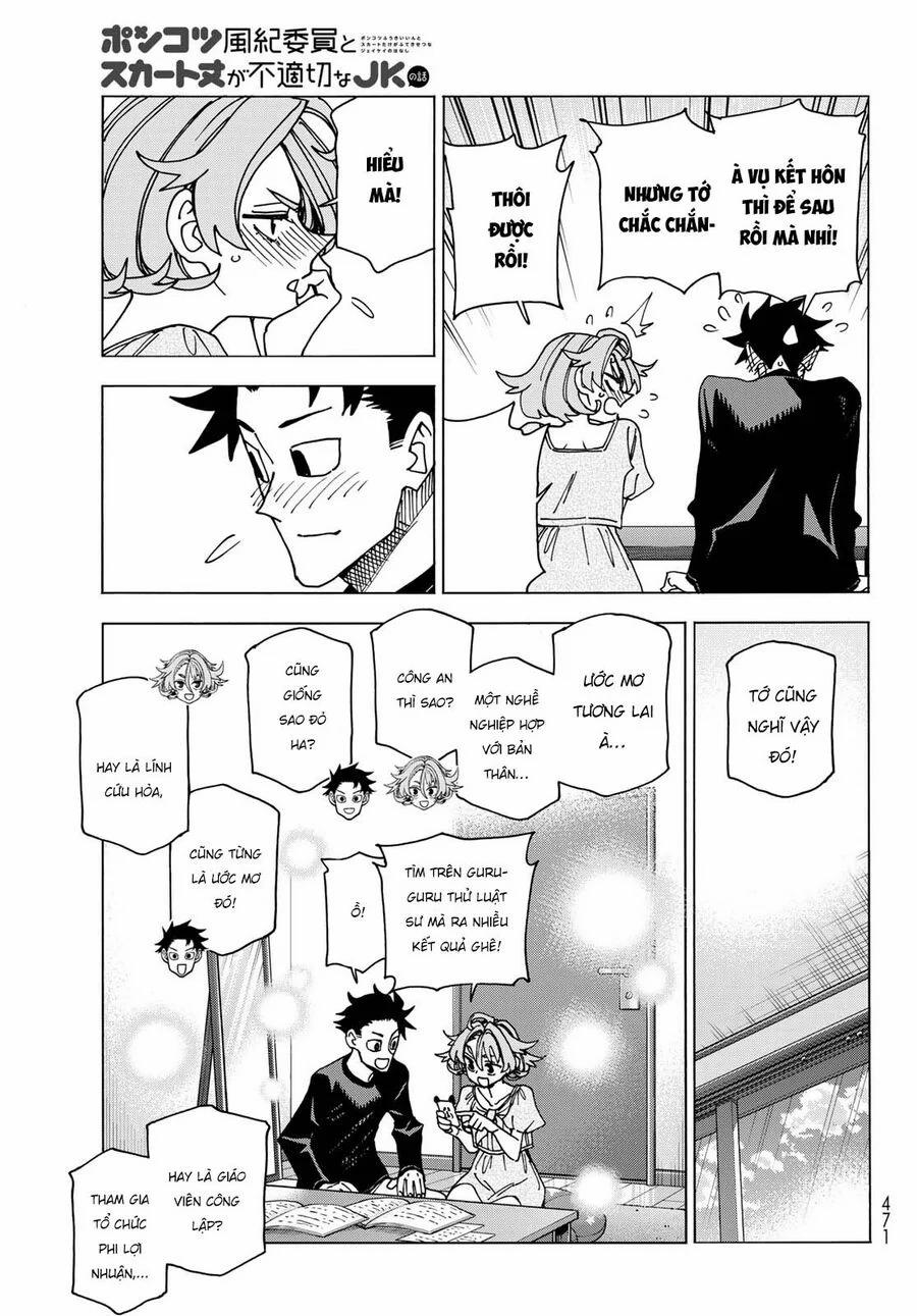 Ponkotsu Fuukiin To Skirt Take Ga Futekisetsu Na Jk No Hanashi 70 trang 18