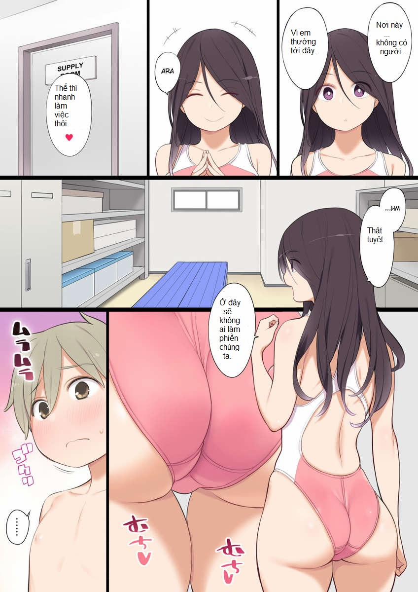 Pool de Deatta Oneesan to Ecchi na Kankei ni Nacchau Ohanashi Chương Oneshot Full Color Trang 14