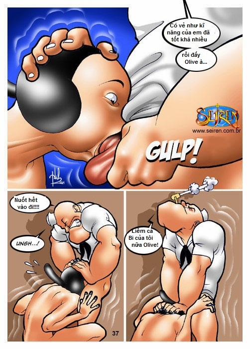 Popeye: Chàng Thủy Thủ !!! Chương Oneshot Trang 37