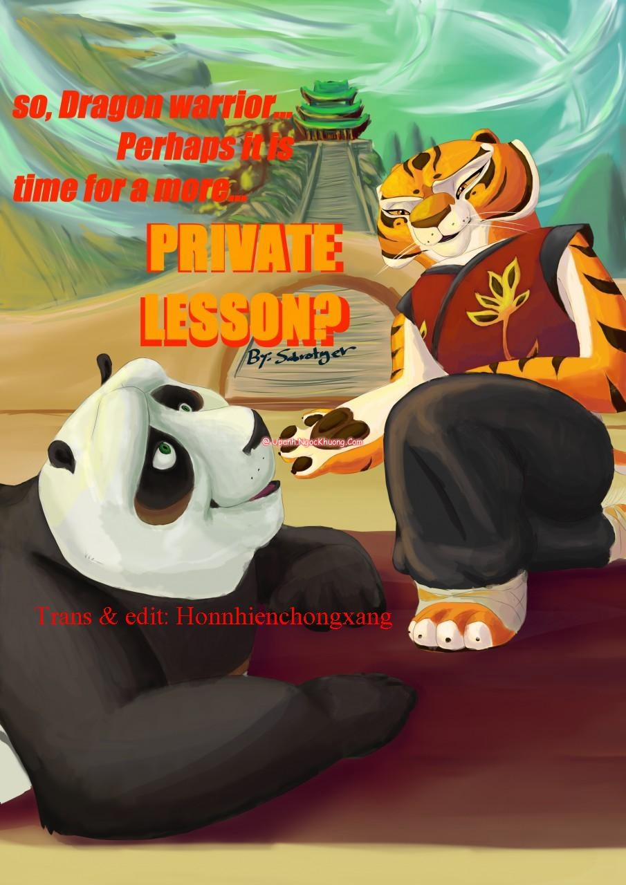 Private lesson (Kungfu Panda) Chương Onesshot Trang 1