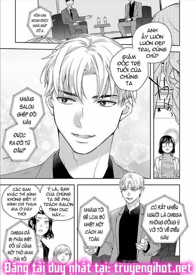 Quan Hệ Ngọt Ngào Trước Khi Yêu~ Giám Đốc Và Nàng Omega Định Mệnh 1.1 trang 7