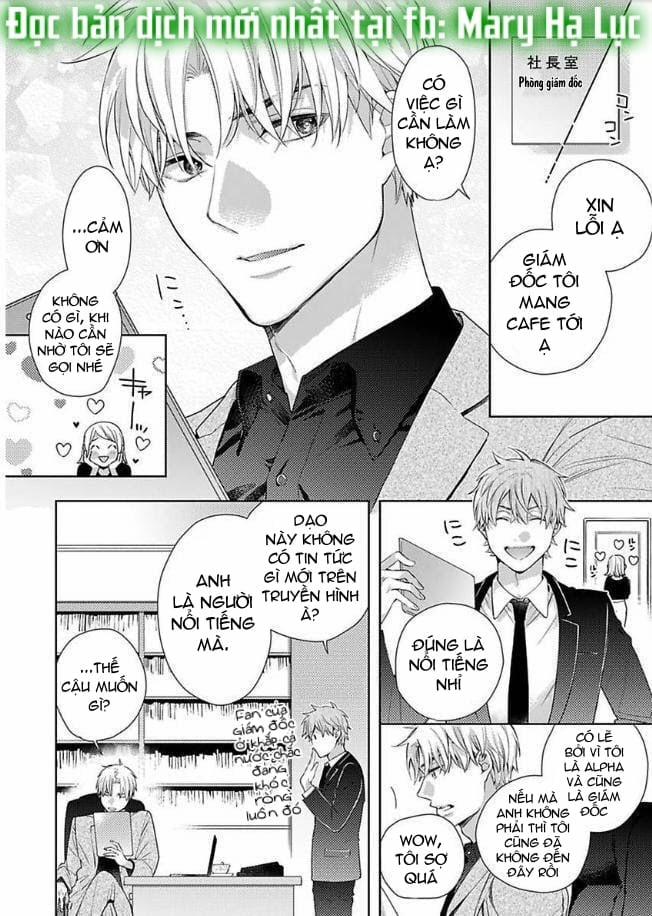 Quan Hệ Ngọt Ngào Trước Khi Yêu~ Giám Đốc Và Nàng Omega Định Mệnh 2.1 trang 2