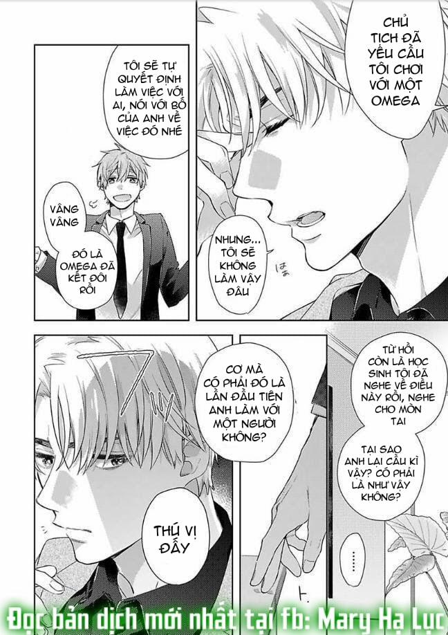 Quan Hệ Ngọt Ngào Trước Khi Yêu~ Giám Đốc Và Nàng Omega Định Mệnh 2.1 trang 4