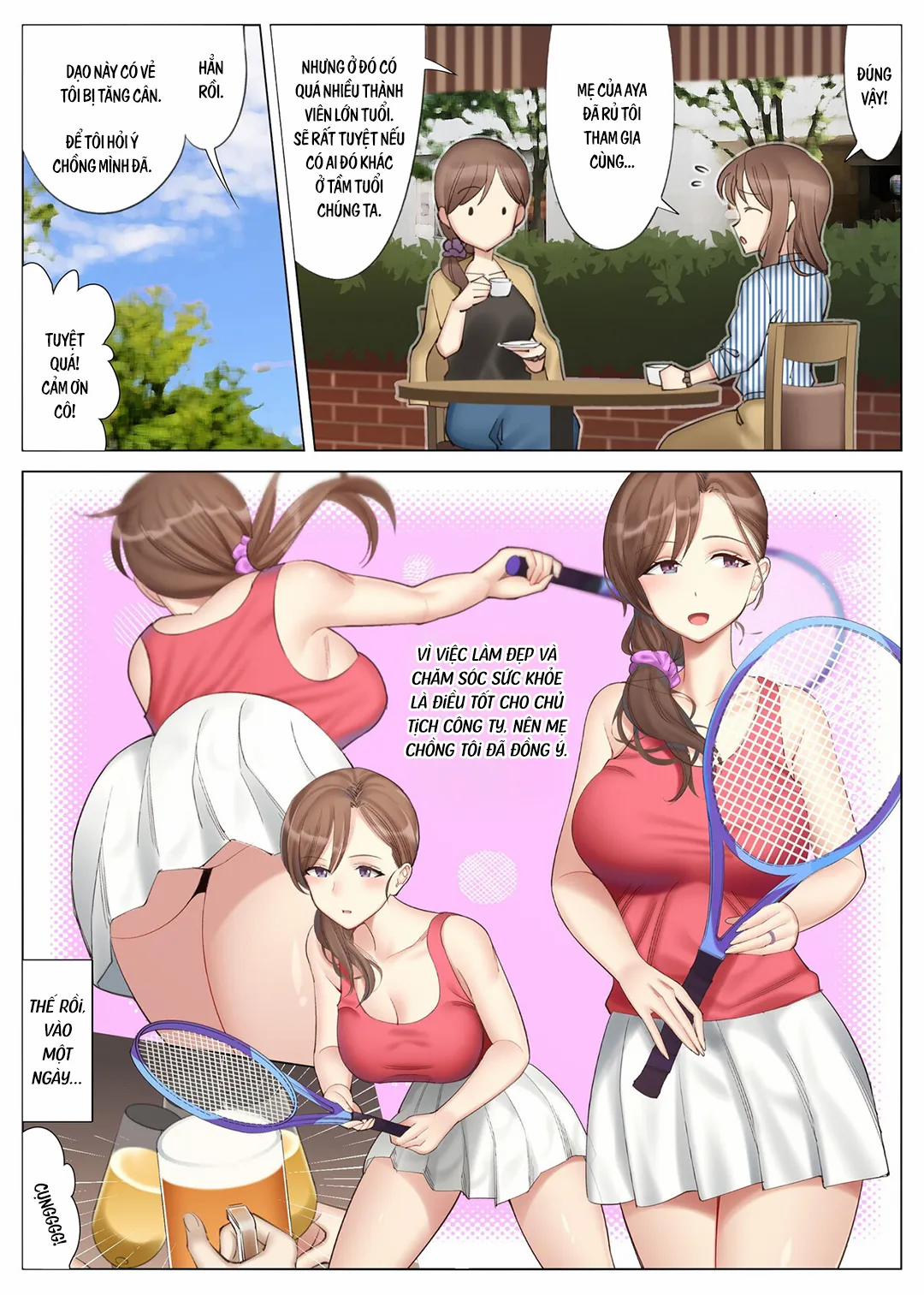 Quan hệ với mẹ của bạn gái tôi 3 trang 6