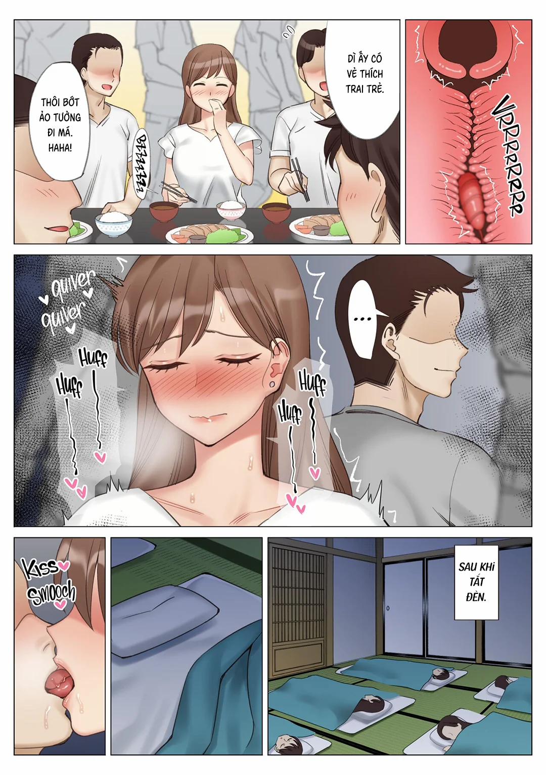 Quan hệ với mẹ của bạn gái tôi 4 trang 19