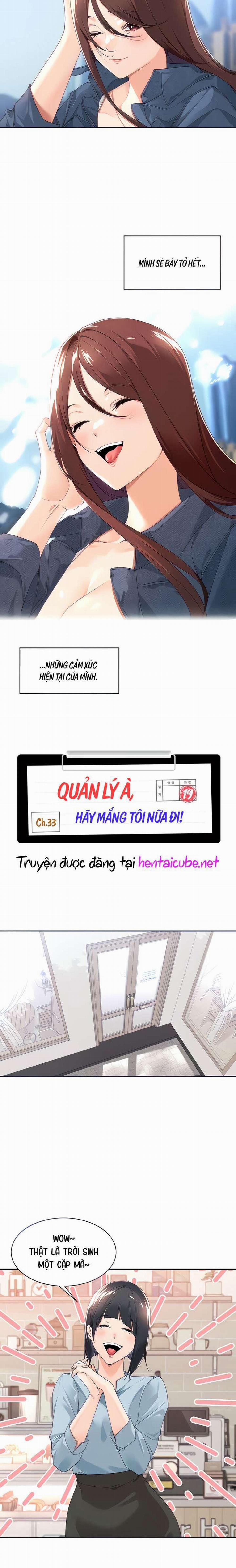 Quản Lý À, Mắng Tôi Nữa Đi! Chương 33 Trang 3