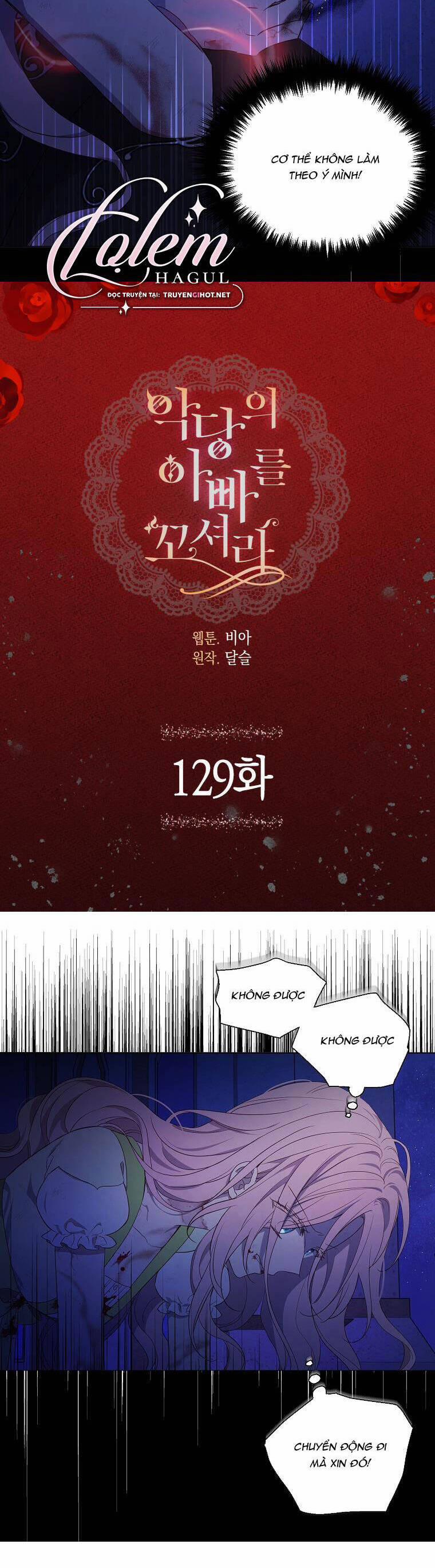 Quyến Rũ Cha Của Nhân Vật Phản Diện 129 trang 1