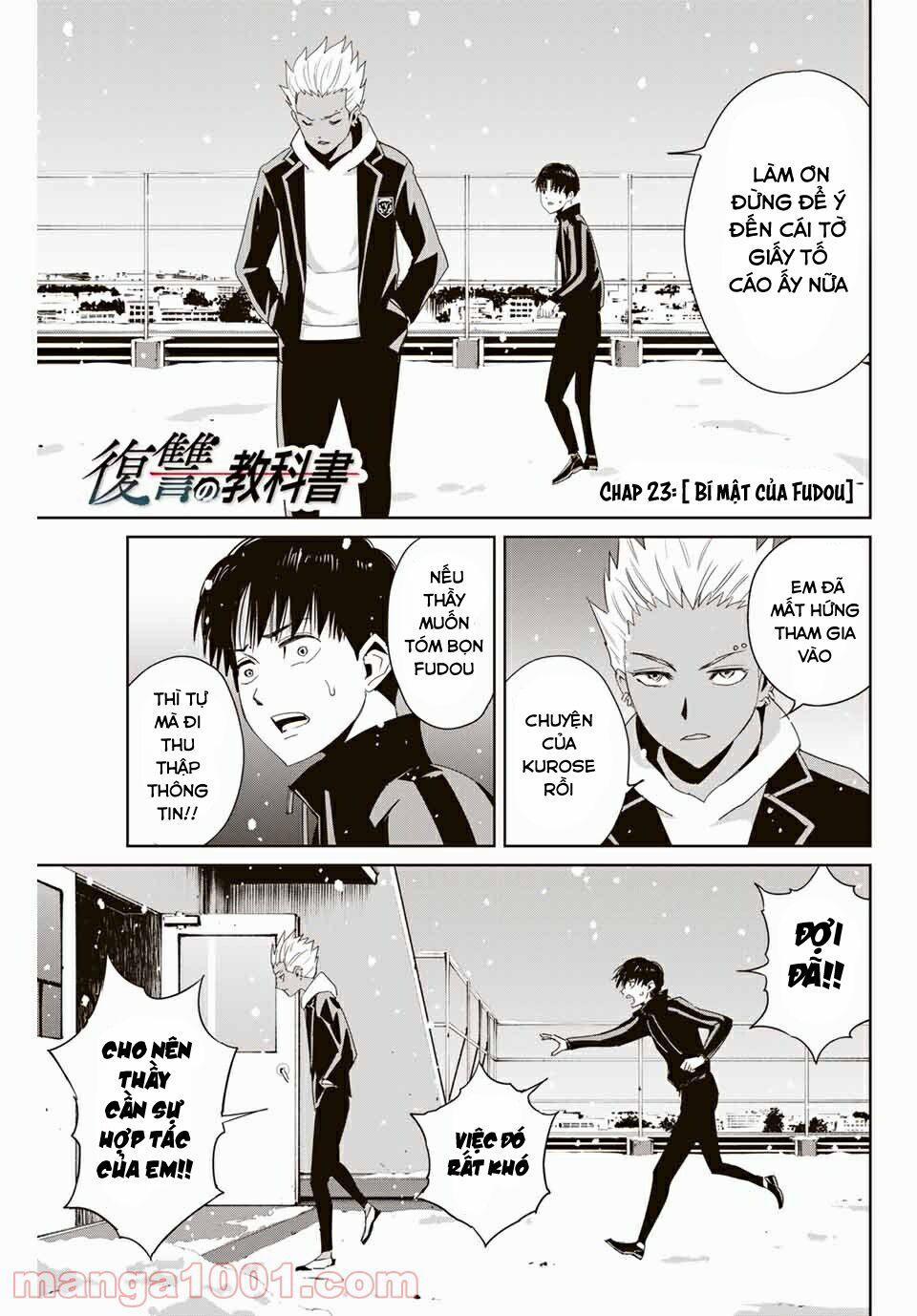 Quyển Sổ Báo Thù 23 trang 3