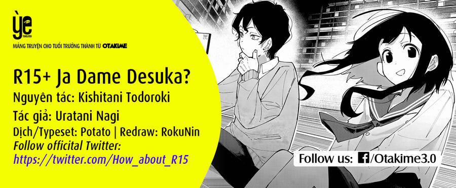 R15+ Ja Dame Desuka? 1 trang 23