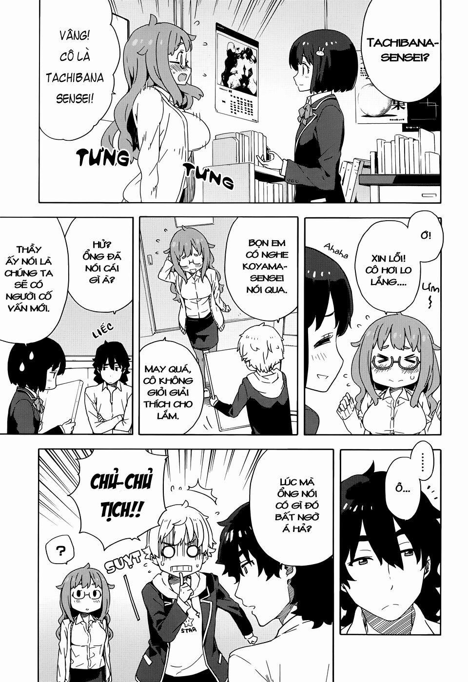 Rắc Rối Ở Câu Lạc Bộ Mỹ Thuật 8 trang 10