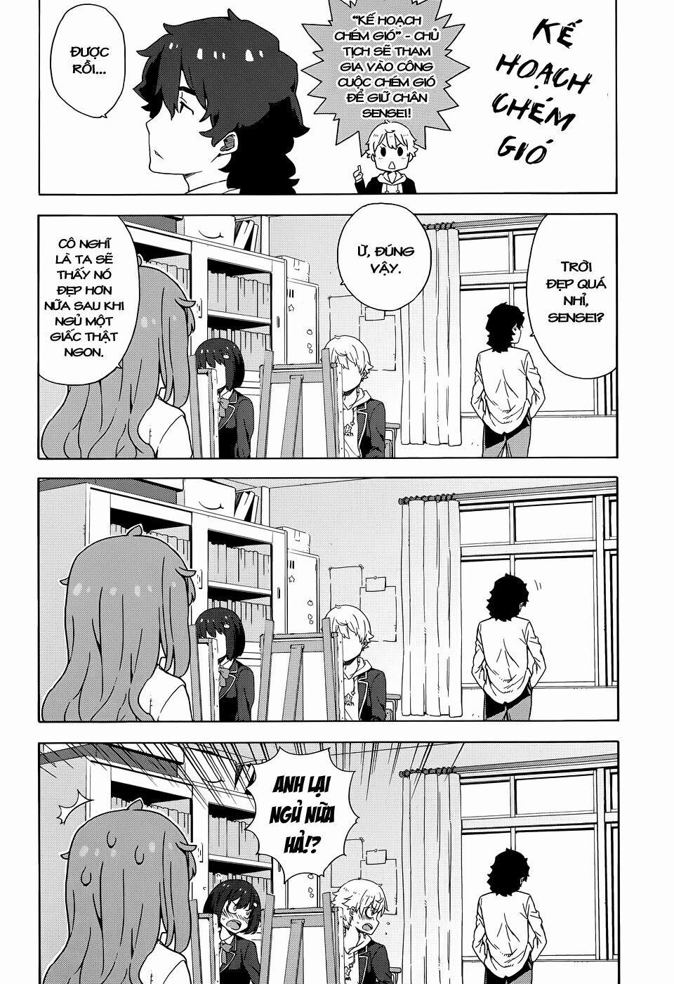 Rắc Rối Ở Câu Lạc Bộ Mỹ Thuật 8 trang 21