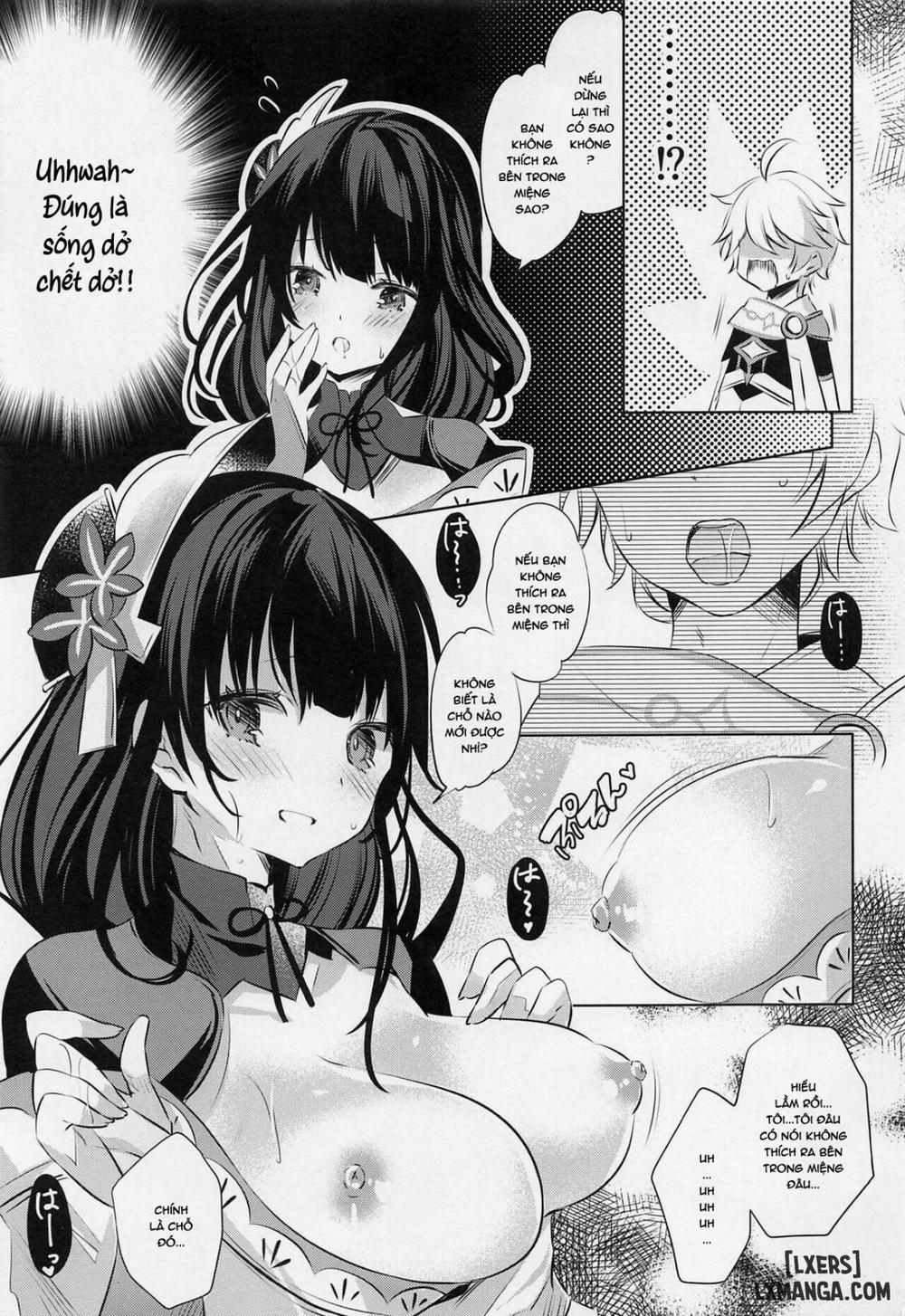 Raiden Shogun wa Yumegokochi Oneshot trang 10