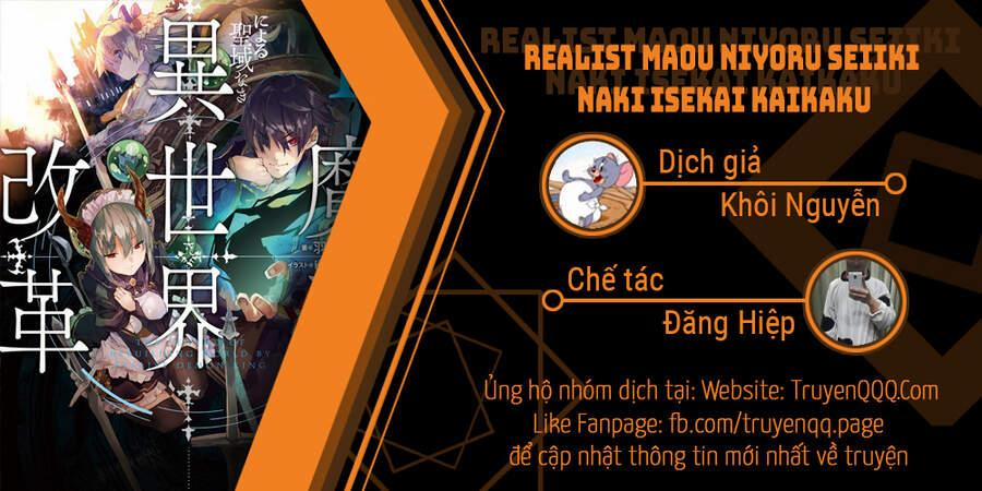 Realist Maou Niyoru Seiiki Naki Isekai Kaikaku Chương 23 Trang 1