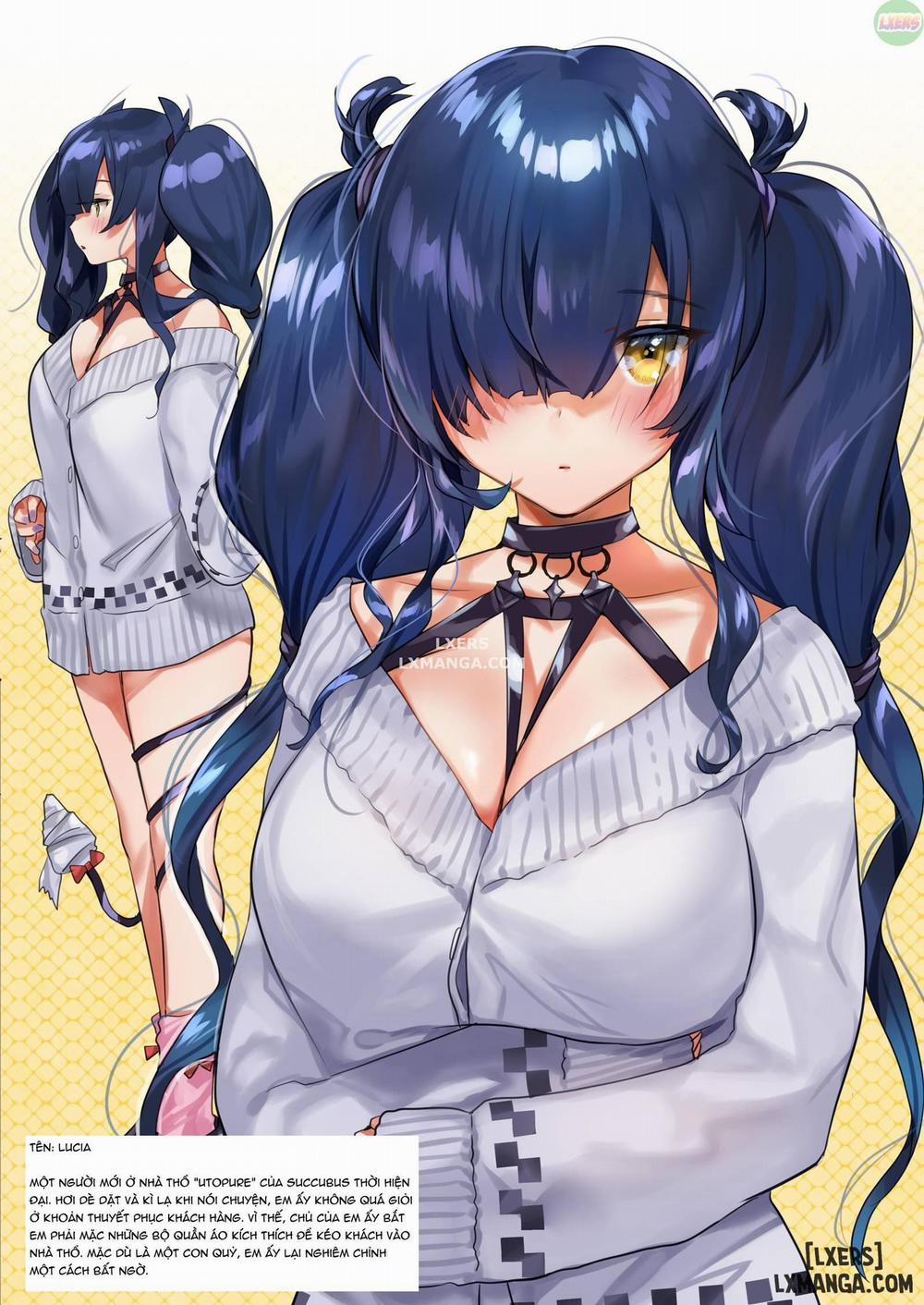 Recharge with Newbie Succubus Lucia's Breasts Oneshot trang 2
