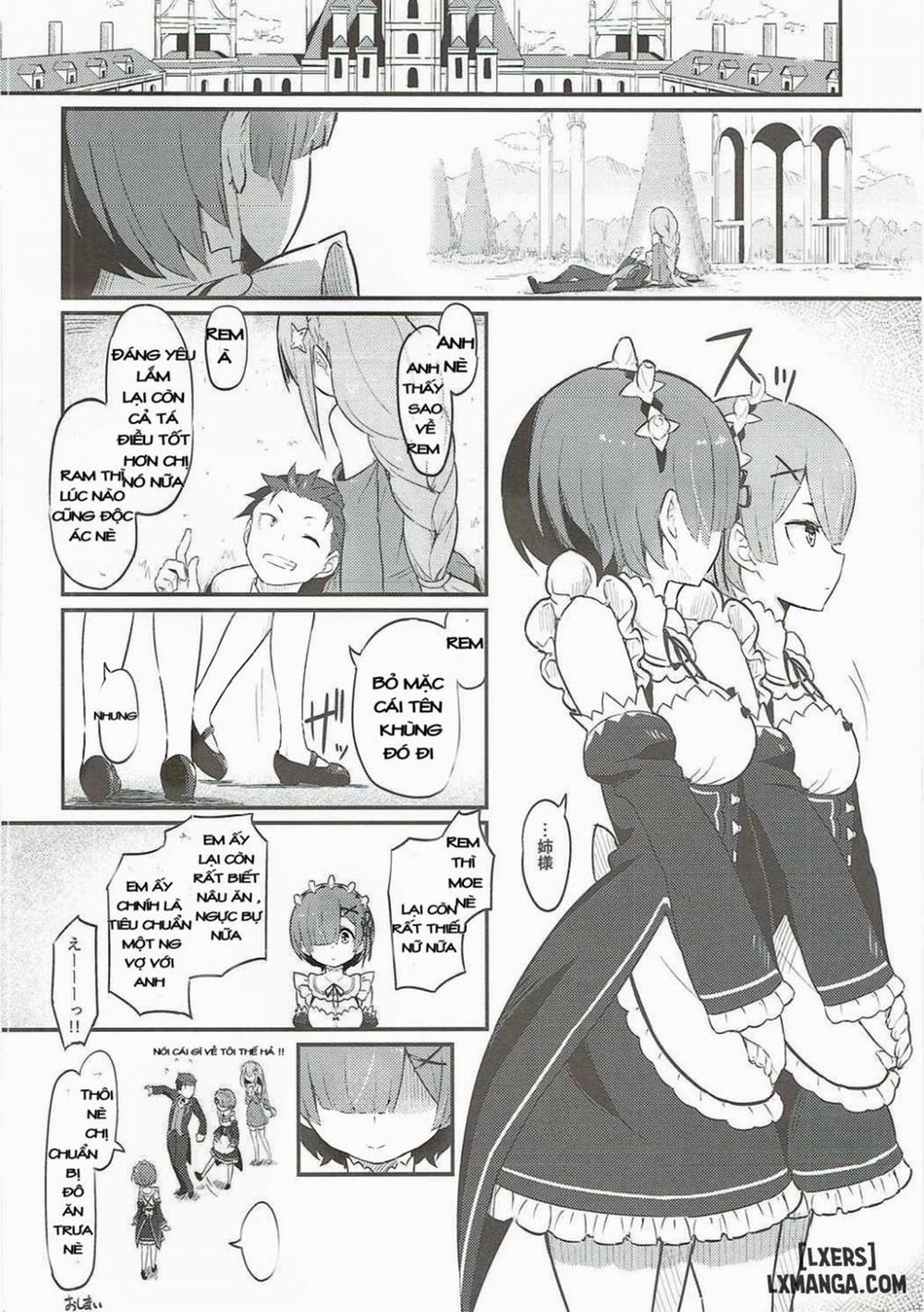 Rem no Emilia Kuttsuke Daisakusen Chương Oneshot Trang 25