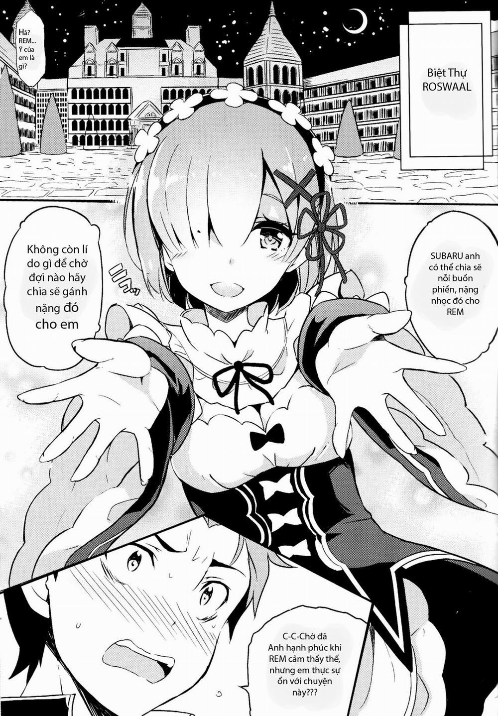 Rem No Kawaisa Mo Onigakatteiru (Re:Zero kara Hajimeru Isekai Seikatsu) Chương Oneshot Trang 5