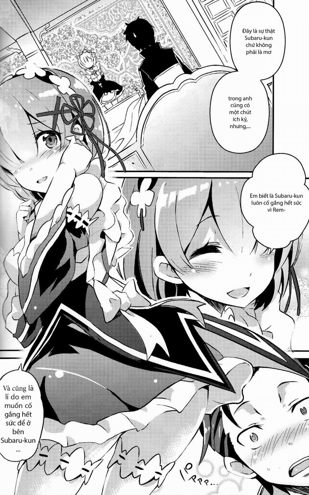 Rem No Kawaisa Mo Onigakatteiru (Re:Zero kara Hajimeru Isekai Seikatsu) Chương Oneshot Trang 6