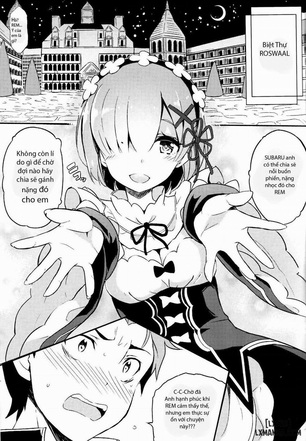 Rem No Kawaisa Mo Onigakatteiru Chương Oneshot Trang 3