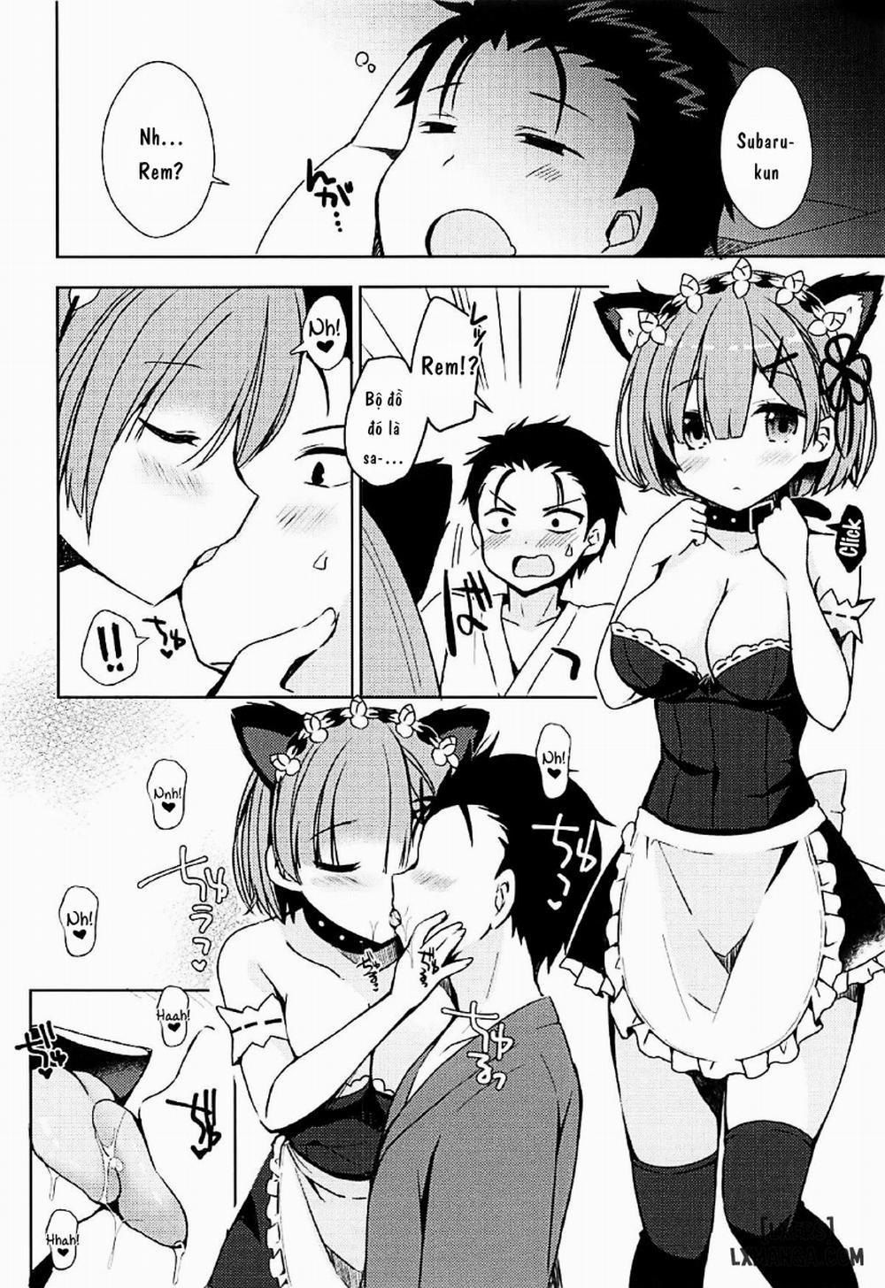 Rem-nyan to Nyannyan Suru Oneshot trang 6