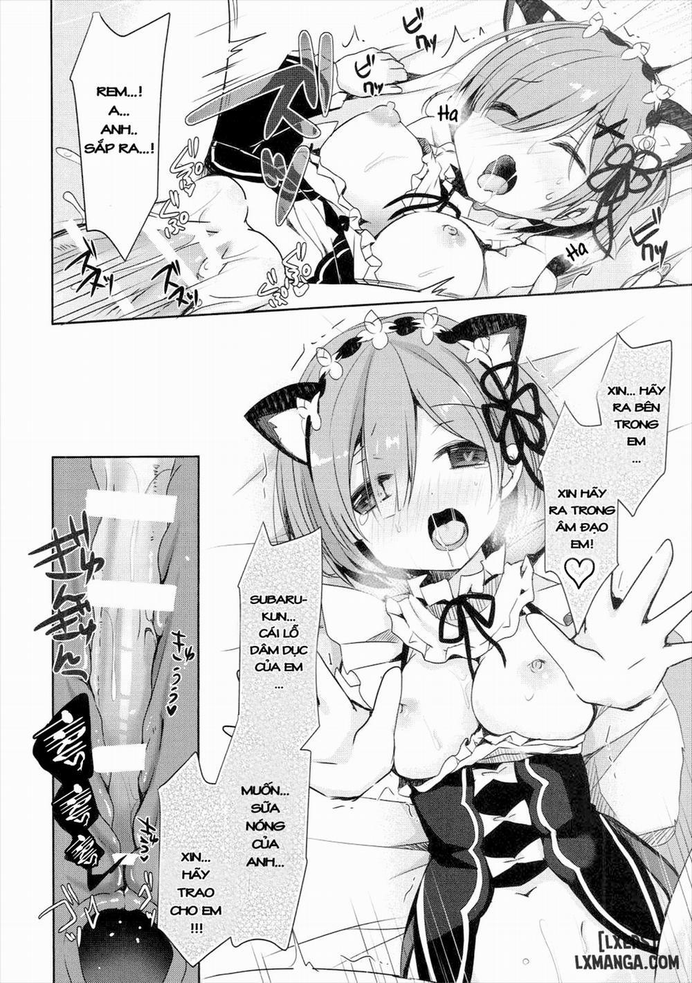 Rem Nyan wa Hatsujouki Chương Oneshot Trang 21