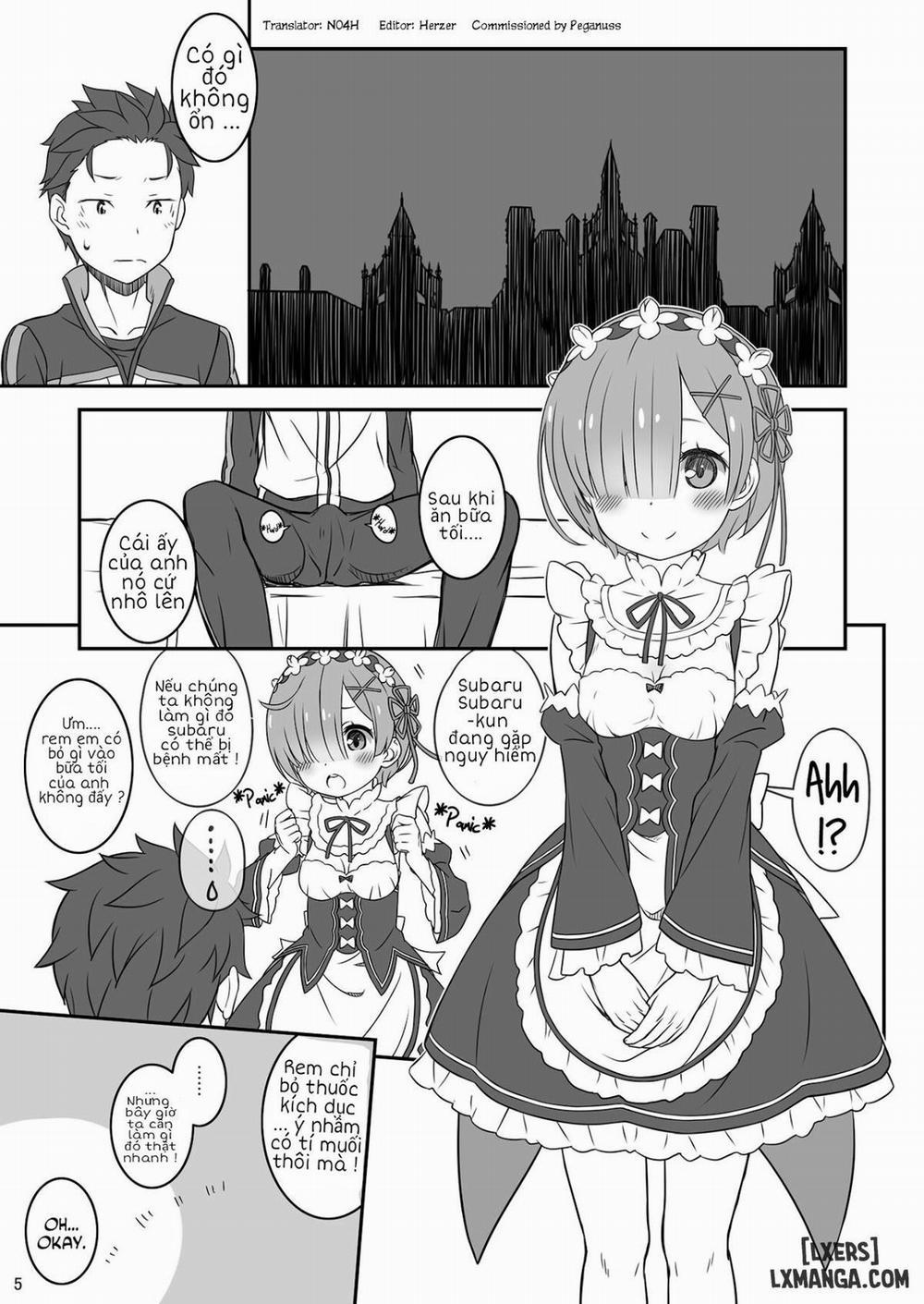 Rem Ram Revolution Oneshot trang 3