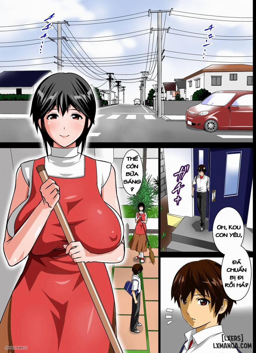 Renbo Seikatsu ~ Mama no Bakunyuu wa Boku no Mono Chương Oneshot Trang 3