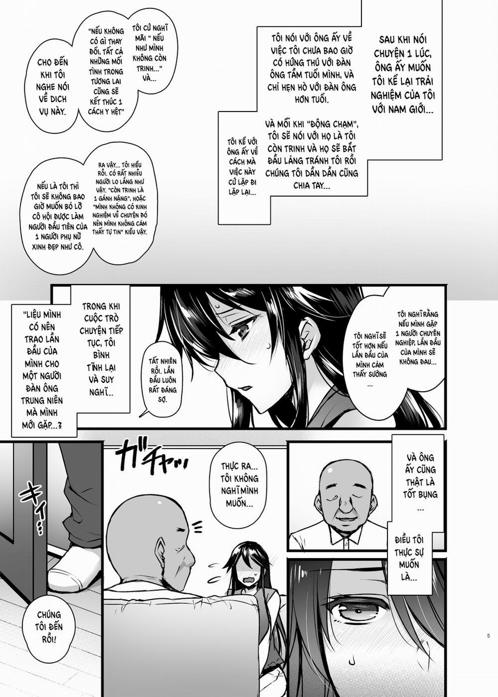 Rental Tanetsuke Oji-san ~27-sai Shojo ga Tanetsuke Oji-san 10-nin ni Hameraremashita~ Chương Oneshot Trang 5