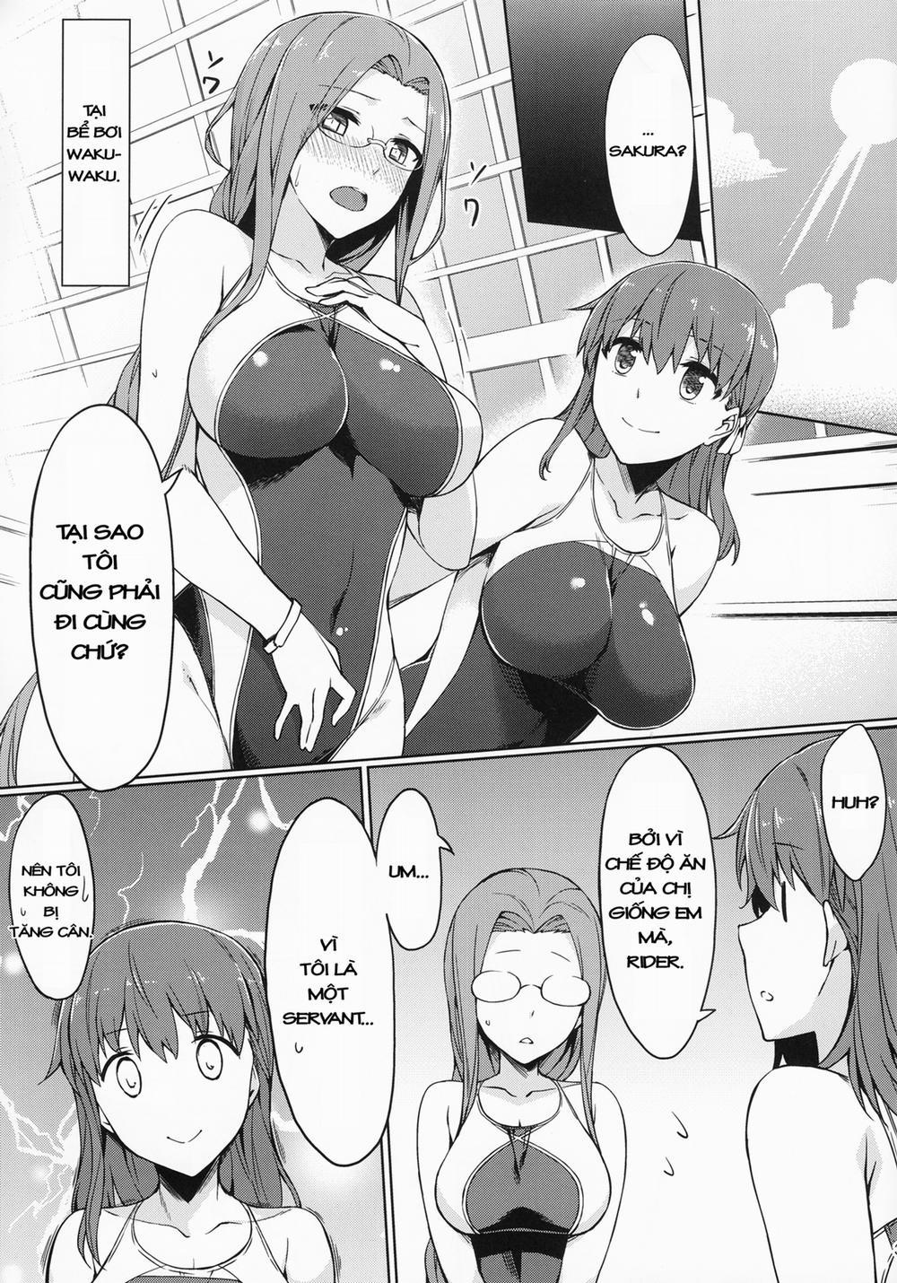 Rider-San To Kyouei Mizugi. (Fate Stay Night) Chương Oneshot Trang 5