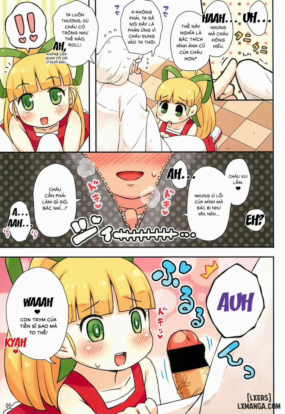 Roll-chan to Hakase no Nichijou Oneshot trang 4