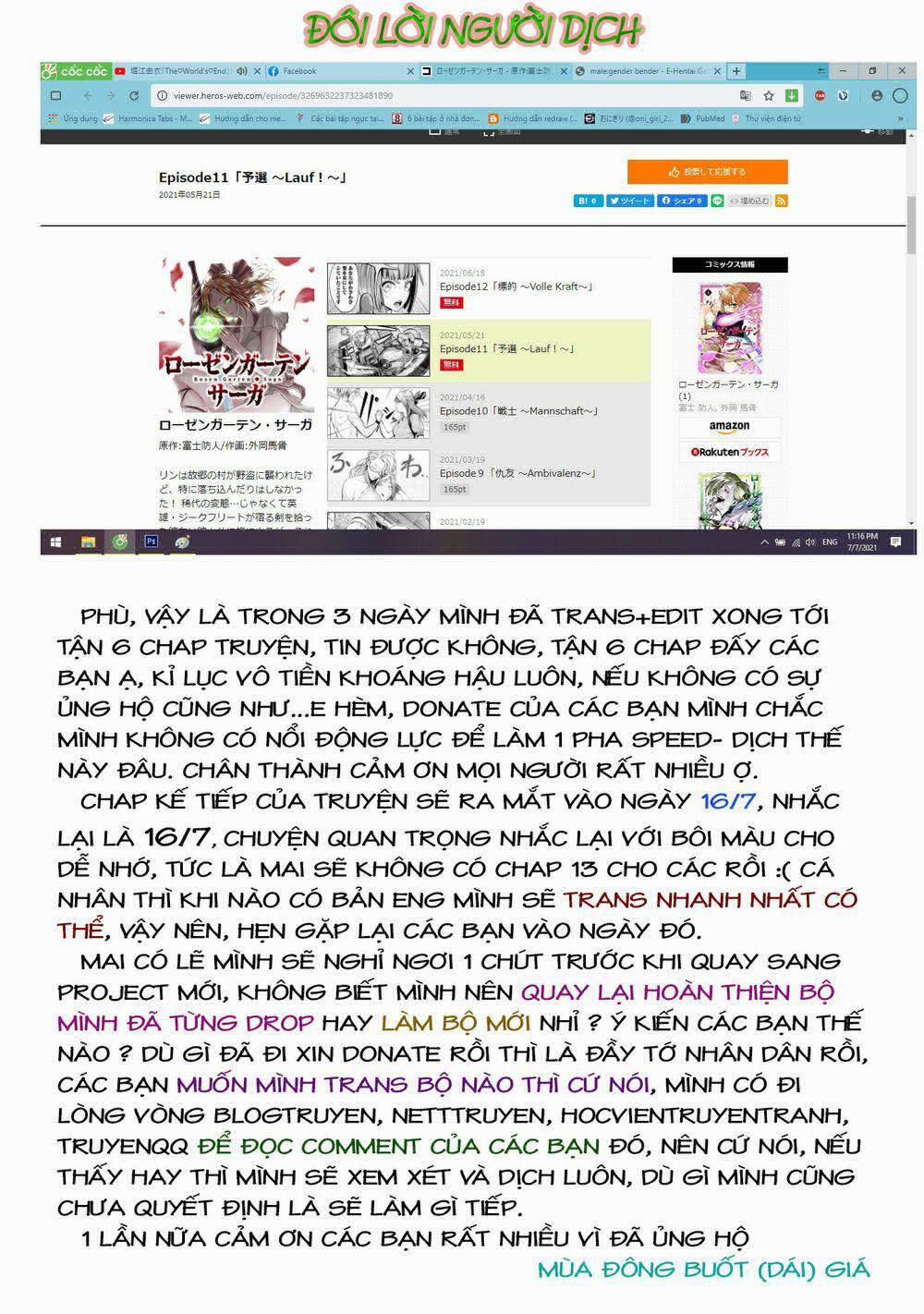 Rosen Garten Saga 12: Mục tiêu ～Volle Kraft～ trang 35