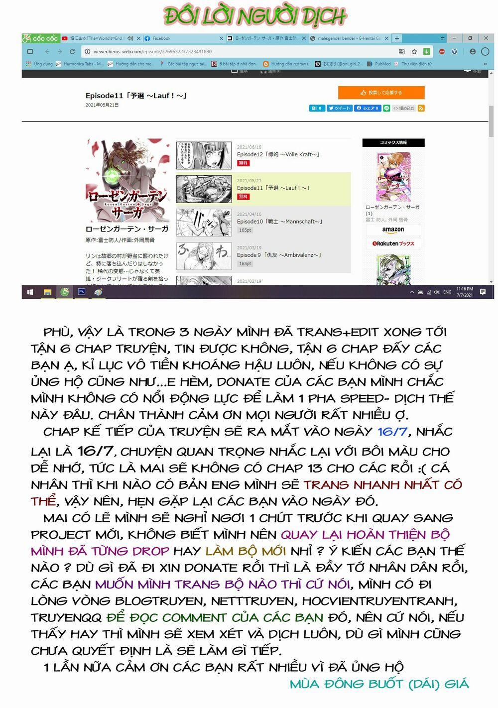 Rosen Garten Saga 12 trang 35