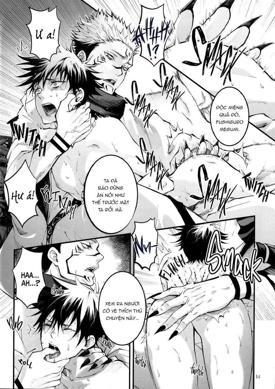 Ryoumen Sukuna x Fushiguro Megumi Chương 4 Trang 14