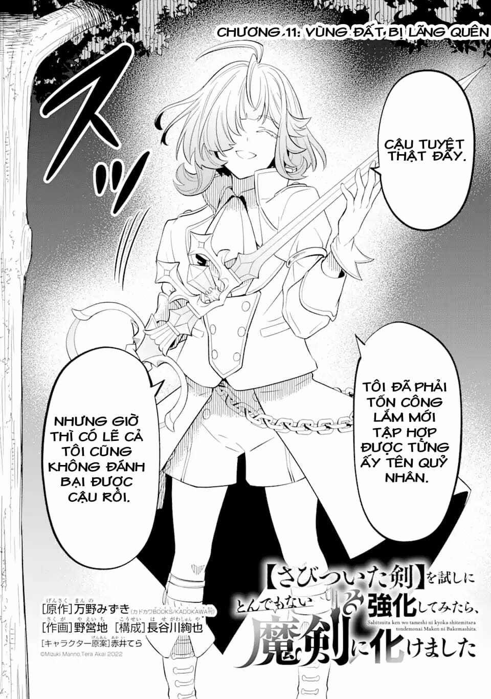 Sabitsuita Ken Wo Tameshi Ni Kyoukashite Mitara, Tondemonai Maken Ni 11.1 trang 2