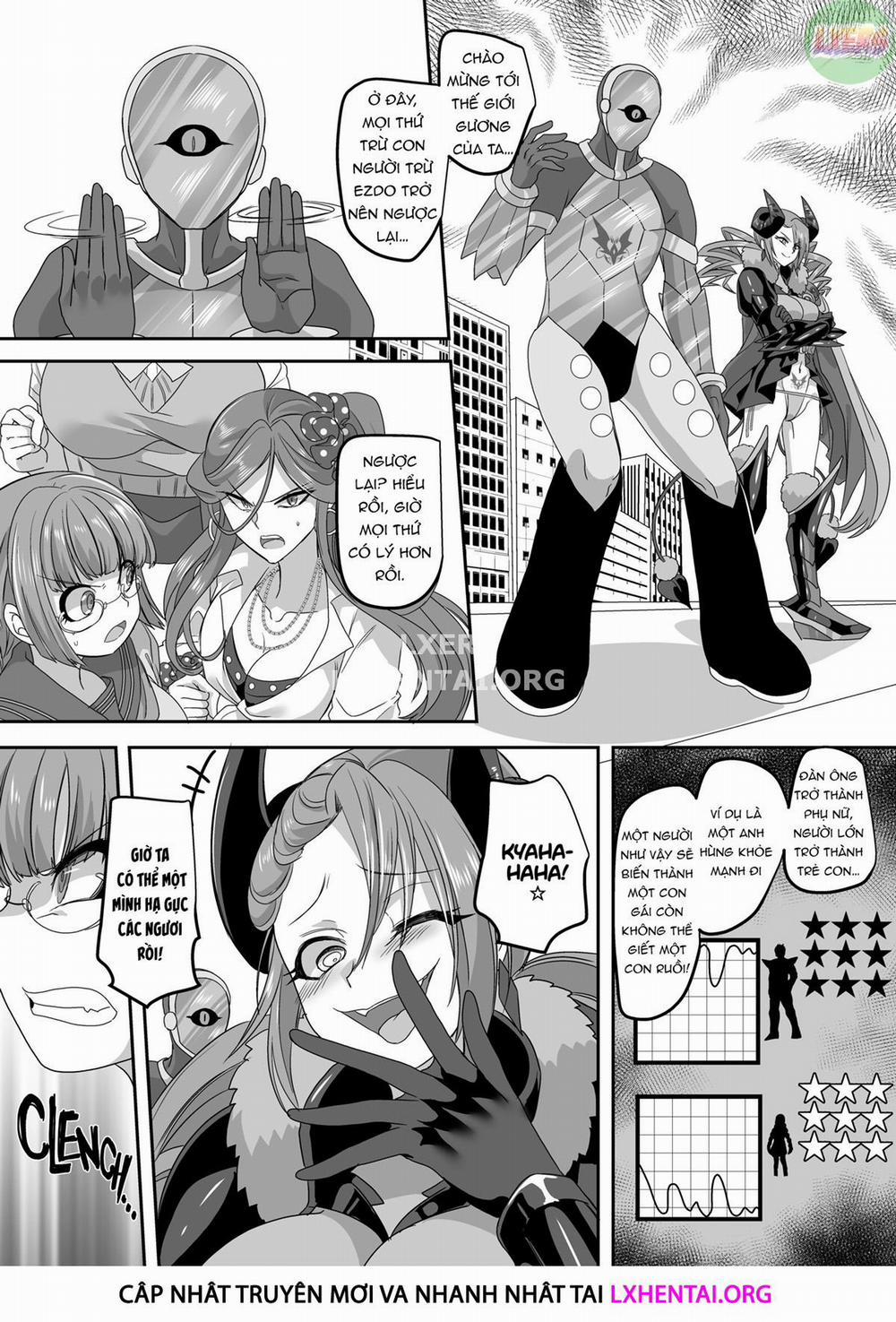 Saikyou no Seigi no Hero wa Kagami no Naka de wa Saijaku no Kaijin Chương Oneshot Trang 13