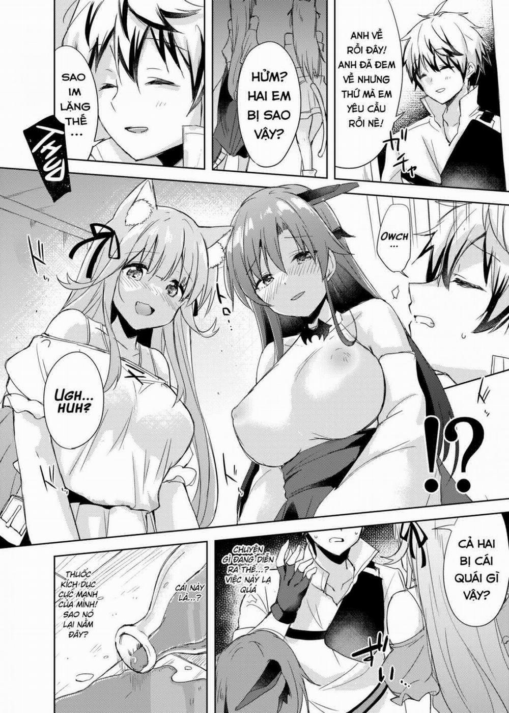 Saikyoushu no Futari ga Nanika Hen na Potion de Ecchi ni Nacchatta Chương Oneshot Trang 9