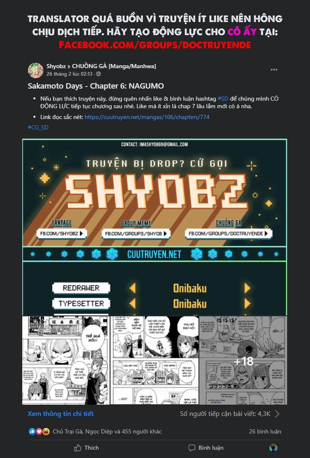 Sakamoto Days 4 trang 6