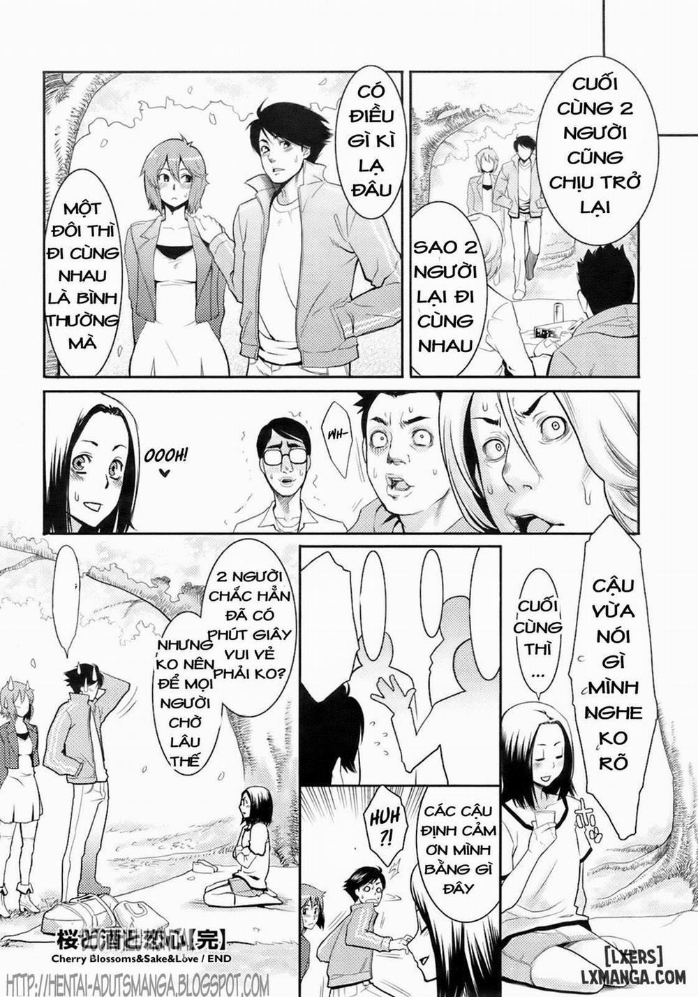 Sakura to Sake to Koigokoro Oneshot trang 19