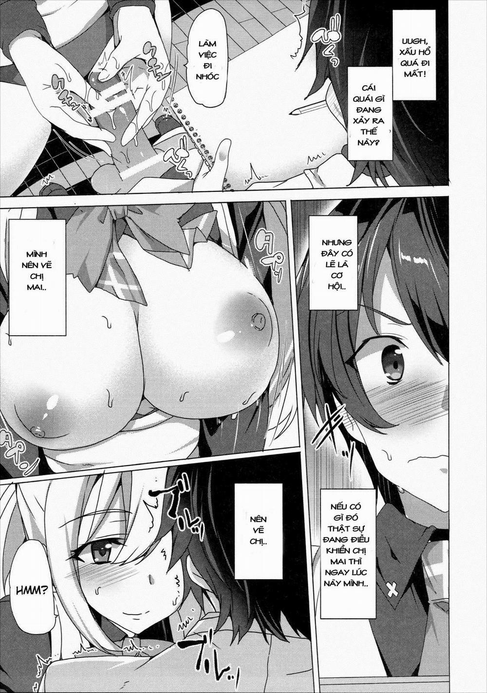 Sakusei Jouzu na Mai Senpai (Musaigen no Phantom World) Chương Oneshot Trang 8