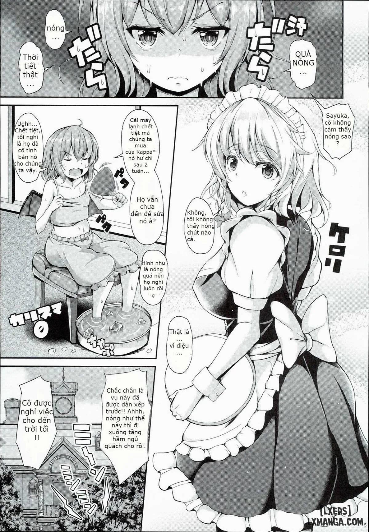 Sakuya Ga Mizugi Ni Kigaetara (Touhou Project) OneShot trang 2