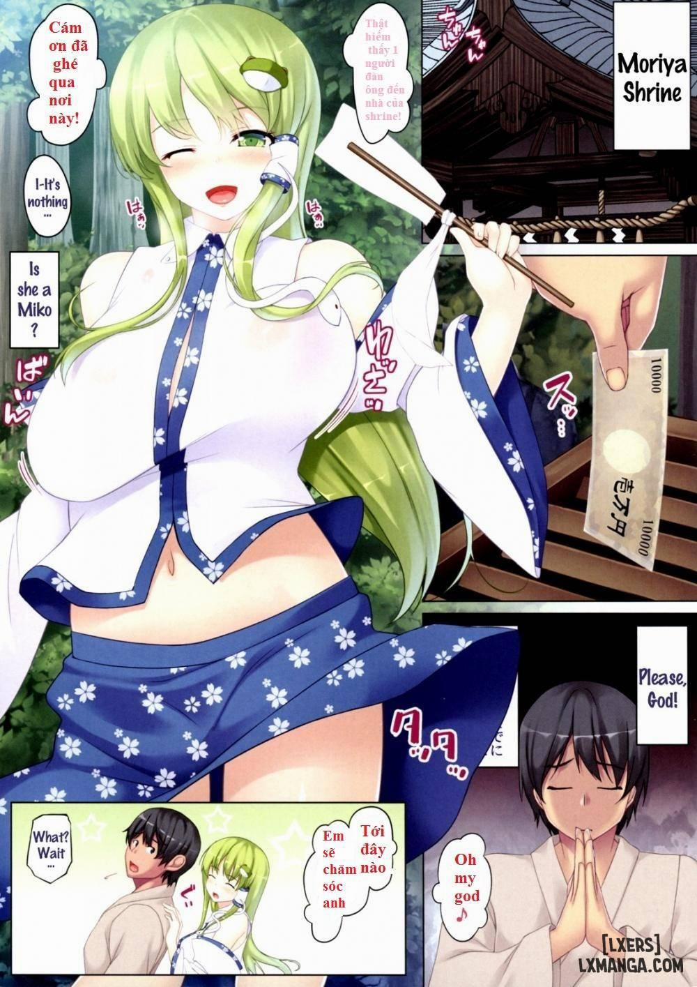 Sanae-San Ga Kyuushiro Sukumizu Oneshot trang 2