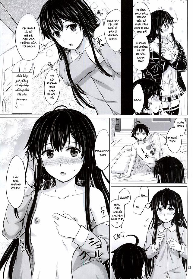 Sanrenkyuu Wa Asa Made Nama Yukinon. (Yahari Ore No Seishun Love Come Wa Machigatteiru) Chương Oneshot Trang 13