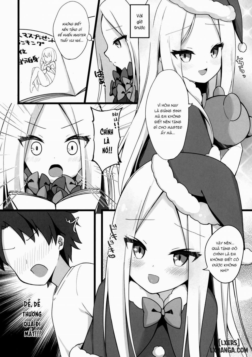 Santa Abby-chan no Seinaru Gohoushi Night Oneshot trang 4