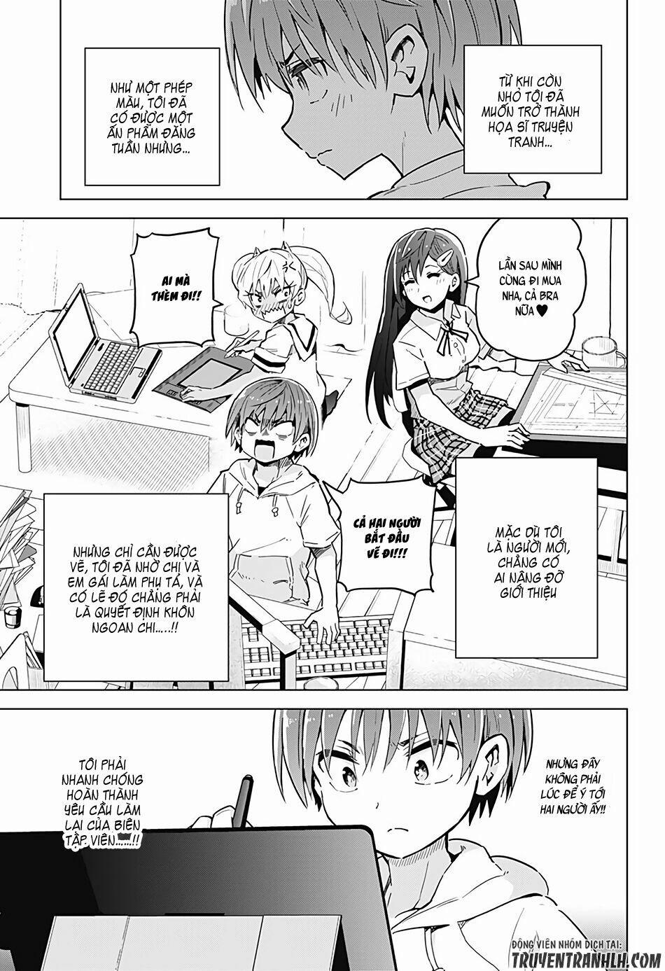 Saotome Shimai Ha Manga No Tame Nara!? 1 trang 13