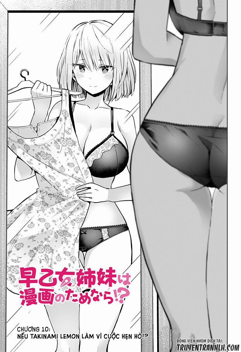Saotome Shimai Ha Manga No Tame Nara!? 10 trang 2