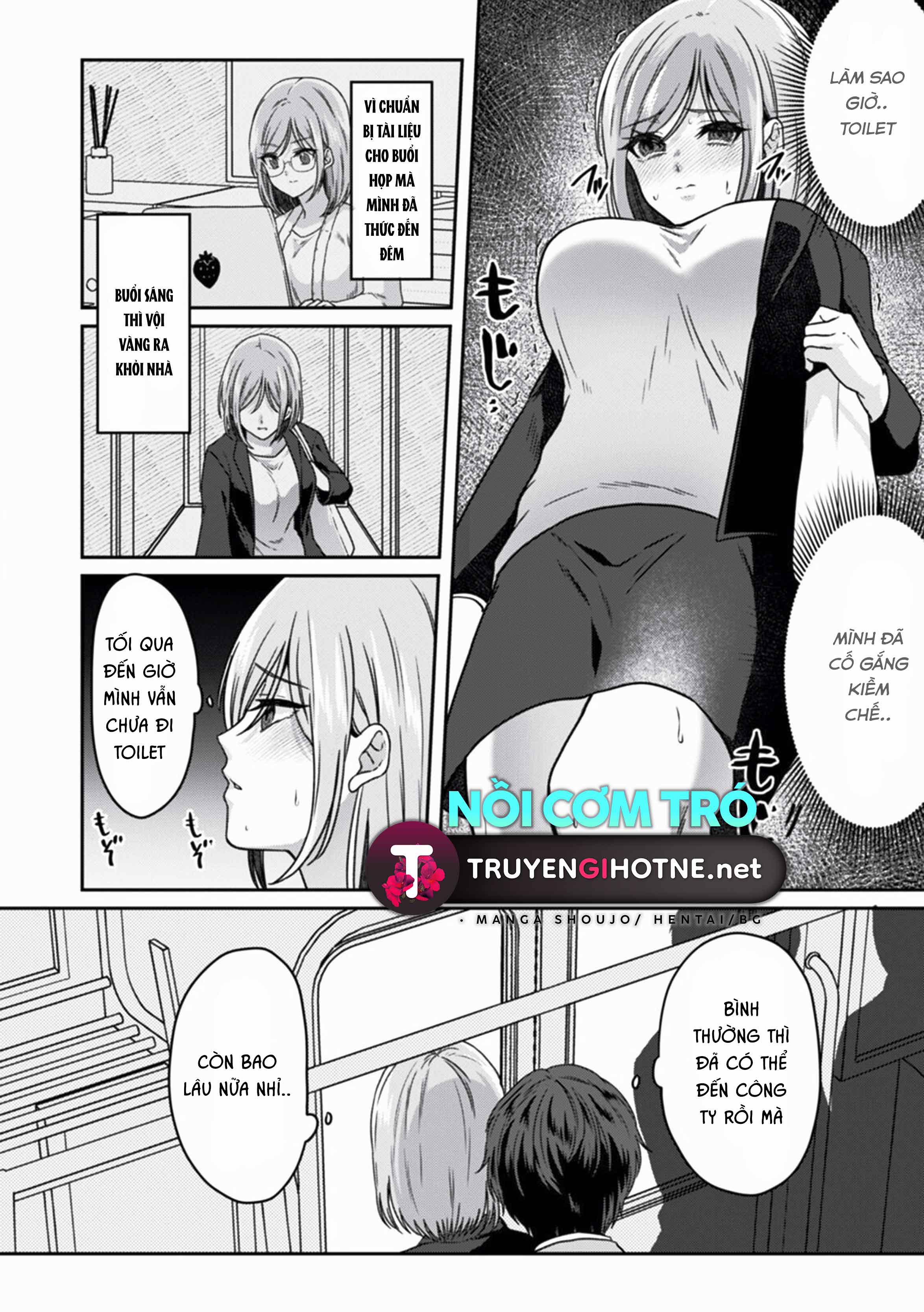 Sắp Không Kiềm Chế Nổi Trên Chuyến Tàu Đông Đúc 1.1 trang 5